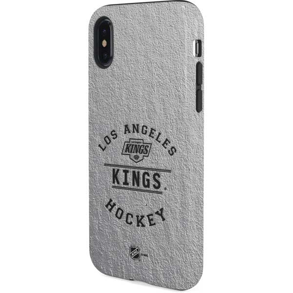 NHL Los Angeles Kings Black Text iPhone XS Pro Case