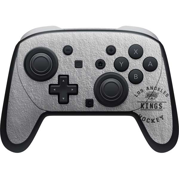 NHL Los Angeles Kings Black Text Nintendo Switch 2 (2025) Pro Controller Skin