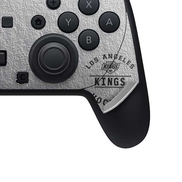 NHL Los Angeles Kings Black Text Nintendo Switch 2 (2025) Pro Controller Skin