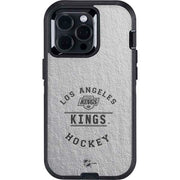 NHL Los Angeles Kings Black Text Otterbox Defender iPhone Skin