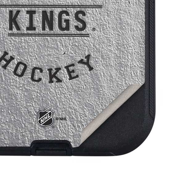 NHL Los Angeles Kings Black Text Otterbox Defender iPhone Skin