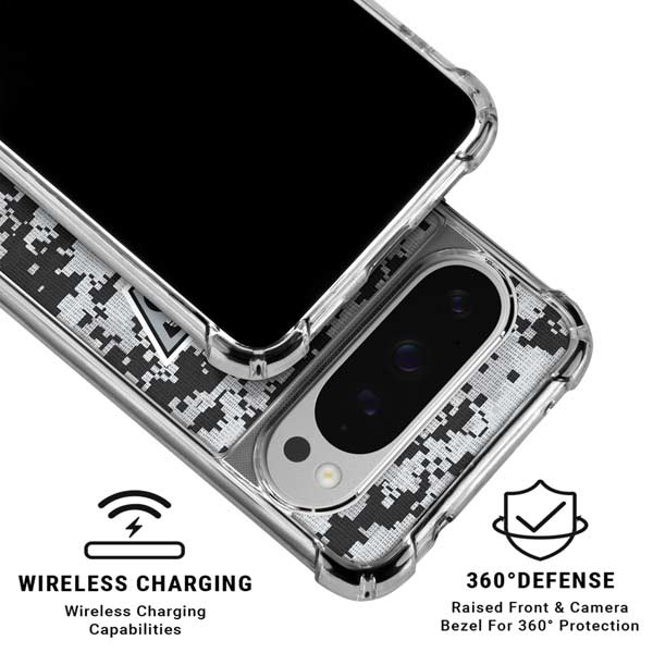 NHL Los Angeles Kings Camo Google Pixel 10 Pro XL Clear Case