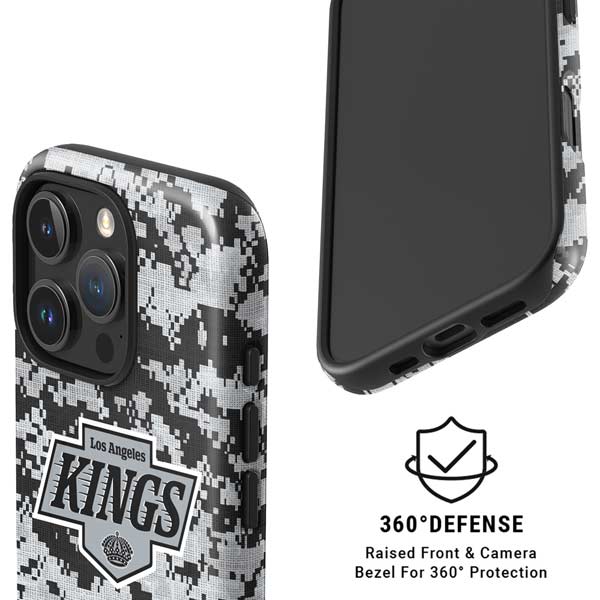 NHL Los Angeles Kings Camo iPhone 16 Pro Max Magsafe Impact Case
