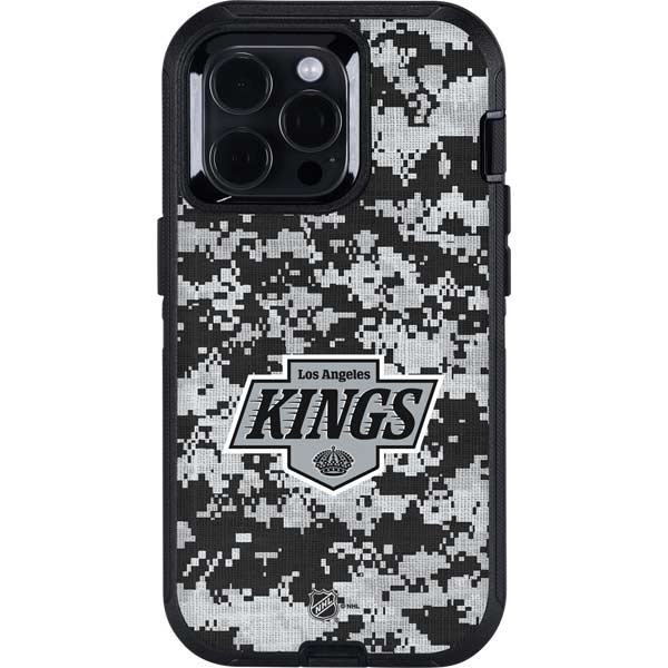 NHL Los Angeles Kings Camo Otterbox Defender iPhone Skin