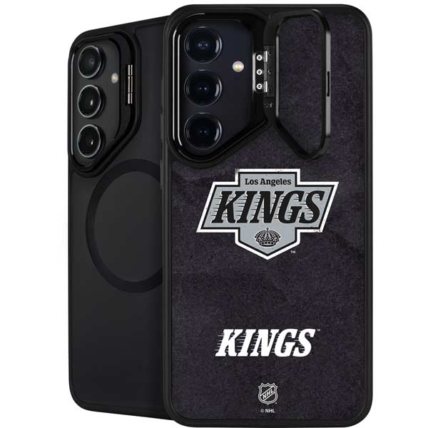 NHL Los Angeles Kings Distressed Galaxy S26 Plus Kickstand Case