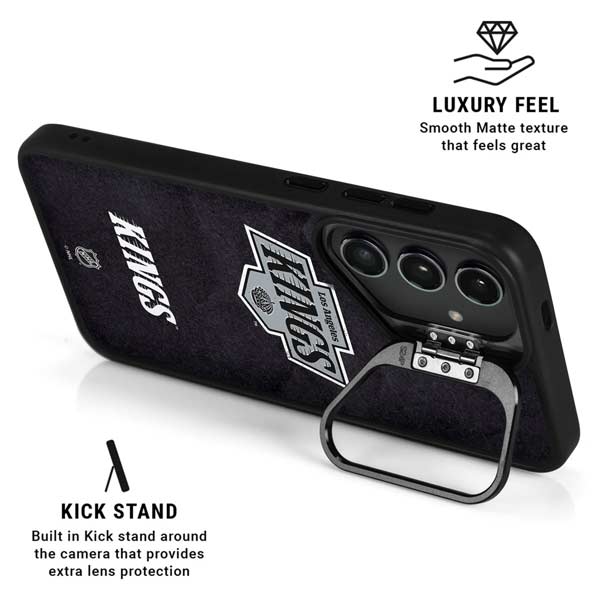 NHL Los Angeles Kings Distressed Galaxy S26 Plus Kickstand Case