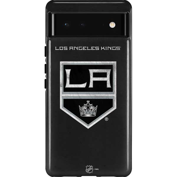 NHL Los Angeles Kings Distressed Pixel Cases