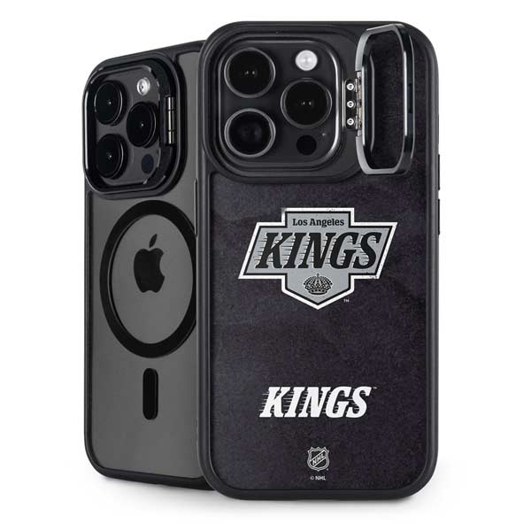 NHL Los Angeles Kings Distressed iPhone 14 Pro Kickstand Case