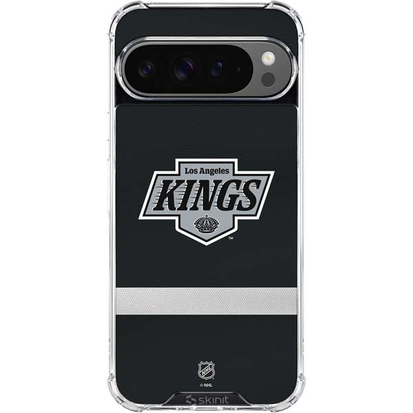NHL Los Angeles Kings Jersey Google Pixel 10 Pro Clear Case
