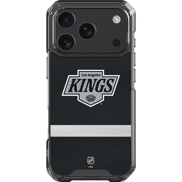 NHL Los Angeles Kings Jersey iPhone 17 Pro Clear Case