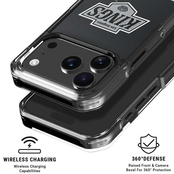 NHL Los Angeles Kings Jersey iPhone 17 Pro Clear Case