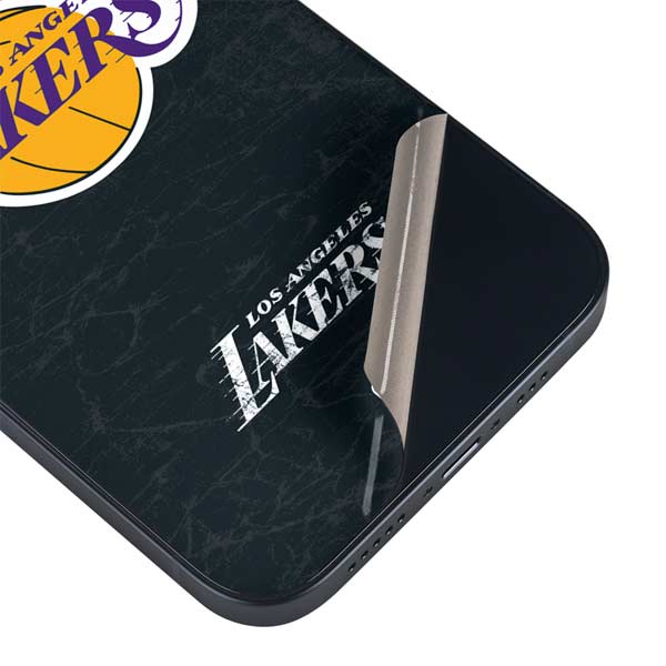 NBA Los Angeles Lakers Black Primary Logo iPhone Skins
