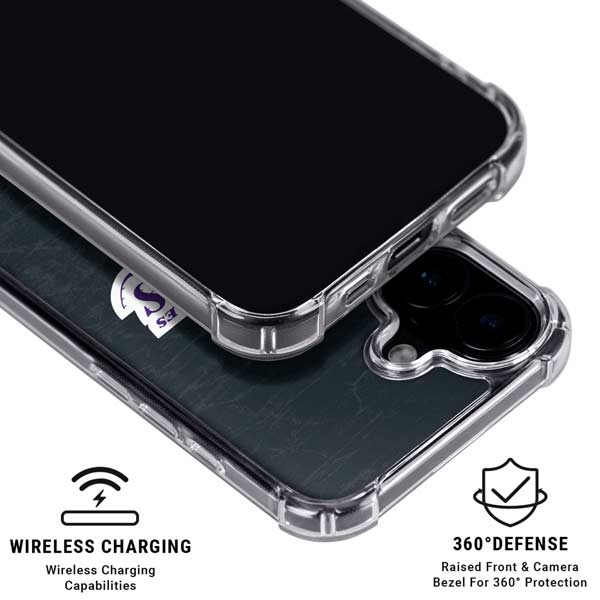 NBA Los Angeles Lakers Black Primary Logo iPhone 16 MagSafe Case