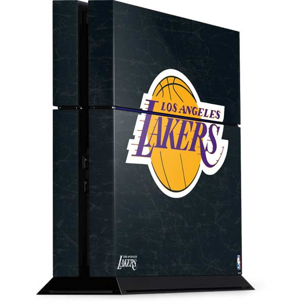 NBA Los Angeles Lakers Black Primary Logo PlayStation PS4 Skins