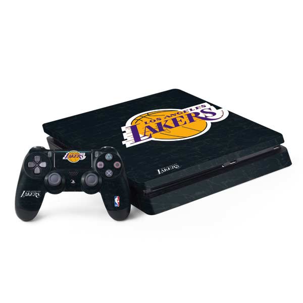 NBA Los Angeles Lakers Black Primary Logo PlayStation PS4 Skins
