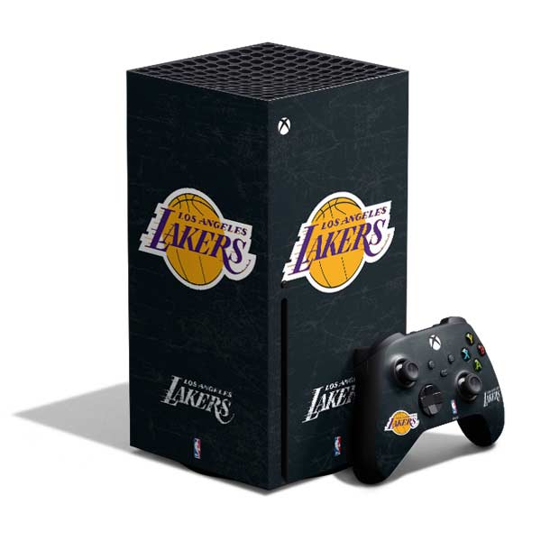NBA Los Angeles Lakers Black Primary Logo Xbox Series X Skins