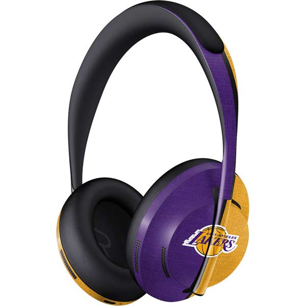 NBA Los Angeles Lakers Canvas Bose Noise Cancelling Headphones 700 Skin