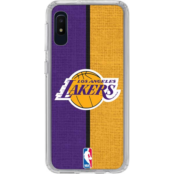 NBA Los Angeles Lakers Canvas Galaxy Cases