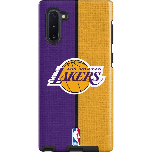 NBA Los Angeles Lakers Canvas Galaxy Cases