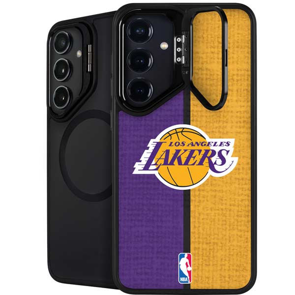 NBA Los Angeles Lakers Canvas Galaxy S25 Plus Kickstand Case