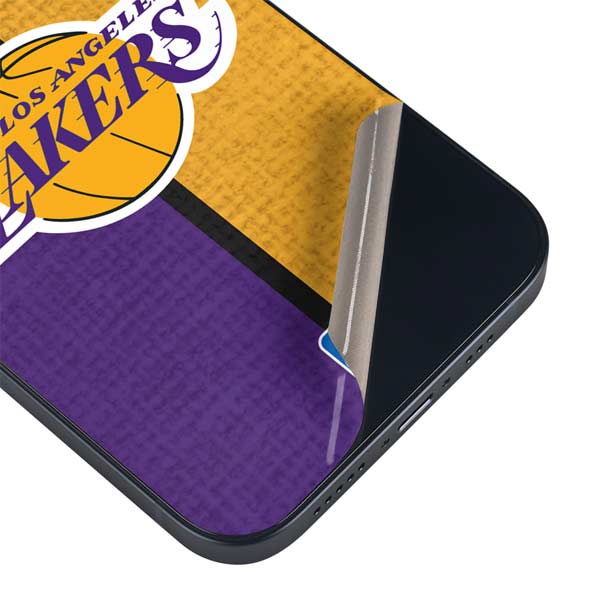 NBA Los Angeles Lakers Canvas iPhone Skins