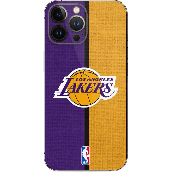 NBA Los Angeles Lakers Canvas iPhone 15 Pro Max Skin