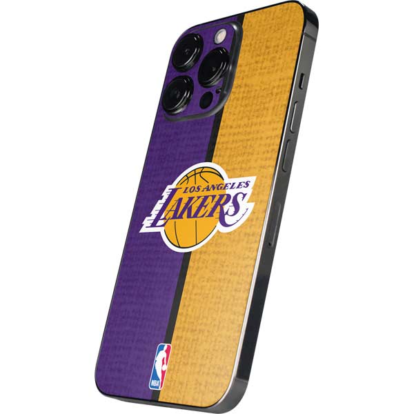 NBA Los Angeles Lakers Canvas iPhone 15 Pro Max Skin