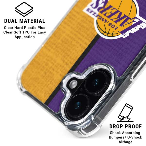 NBA Los Angeles Lakers Canvas iPhone 17 MagSafe Case