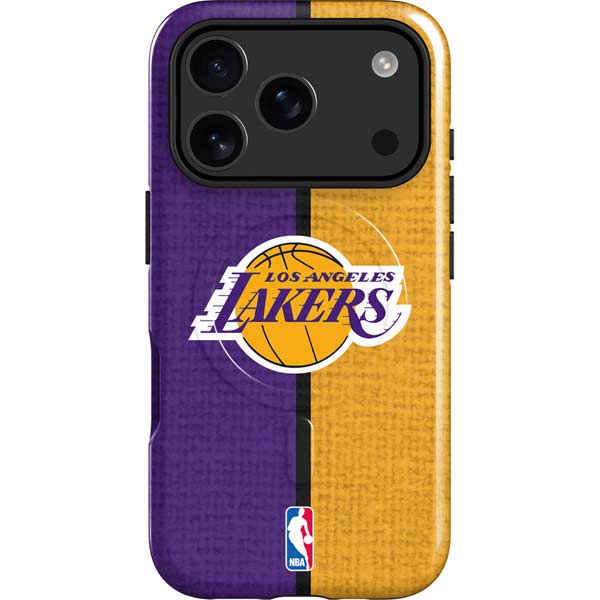 NBA Los Angeles Lakers Canvas iPhone 17 Pro Max Magsafe Impact Case