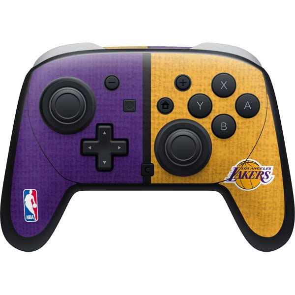 NBA Los Angeles Lakers Canvas Nintendo Skins