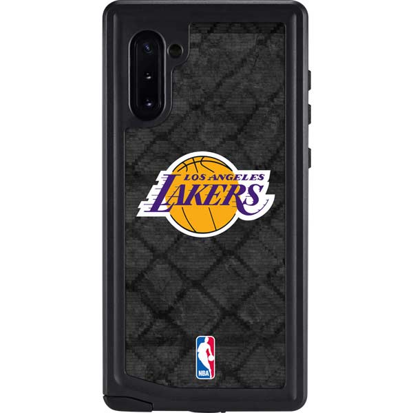 NBA Los Angeles Lakers Dark Rust Galaxy Cases