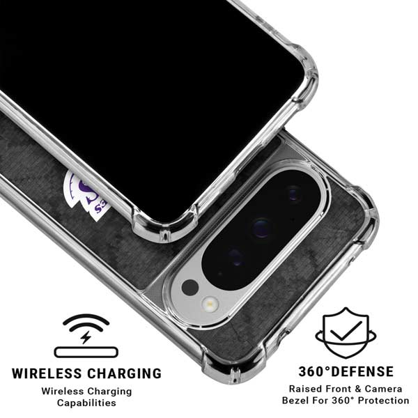 NBA Los Angeles Lakers Dark Rust Google Pixel 10 Pro Clear Case