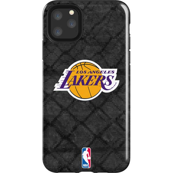 NBA Los Angeles Lakers Dark Rust iPhone Cases