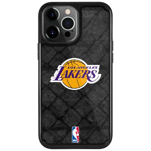 NBA Los Angeles Lakers Dark Rust iPhone Cases