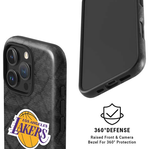 NBA Los Angeles Lakers Dark Rust iPhone 16 Pro Magsafe Impact Case
