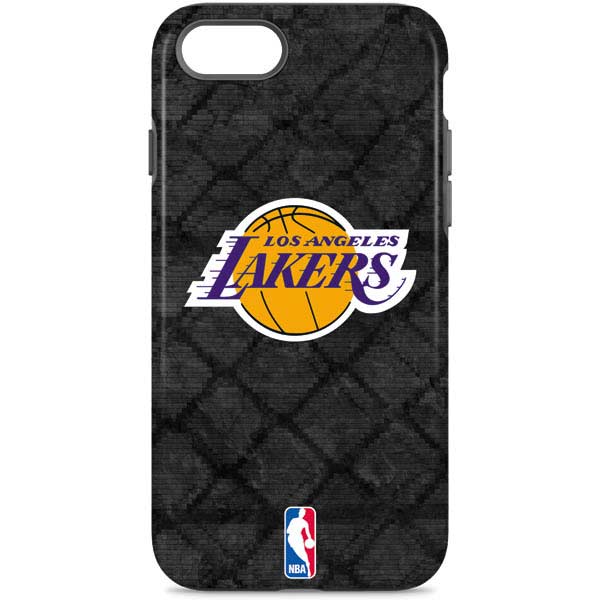 NBA Los Angeles Lakers Dark Rust iPhone Cases