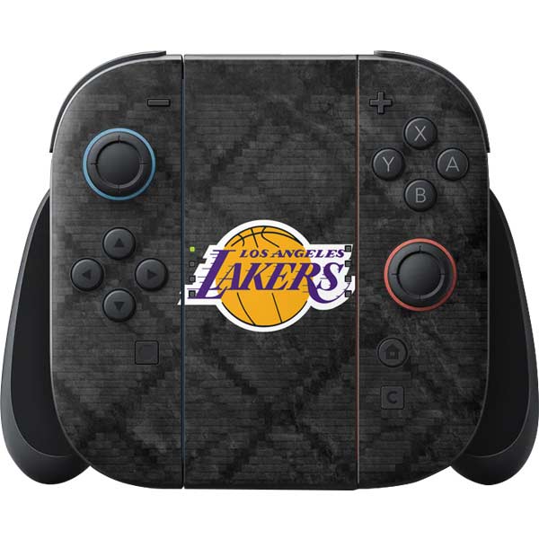 NBA Los Angeles Lakers Dark Rust Nintendo Skins