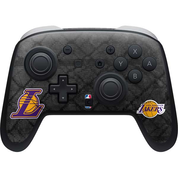 NBA Los Angeles Lakers Dark Rust Nintendo Skins