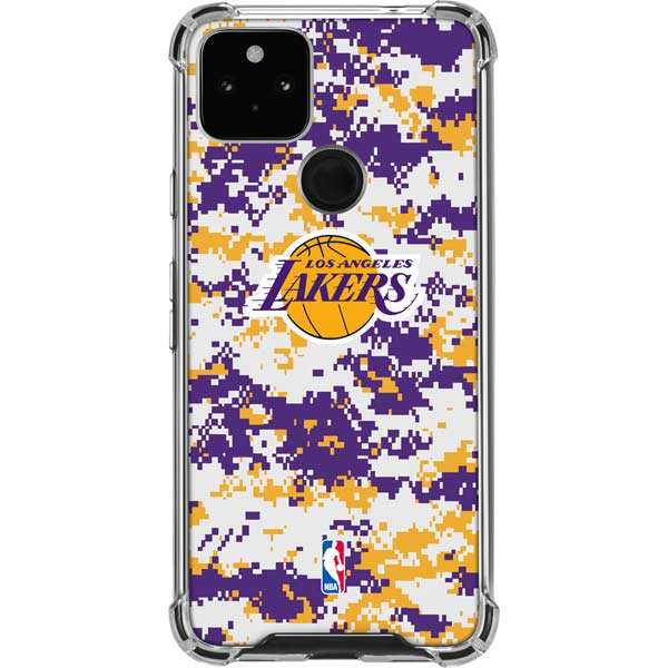 NBA Los Angeles Lakers Digi Camo Pixel Cases
