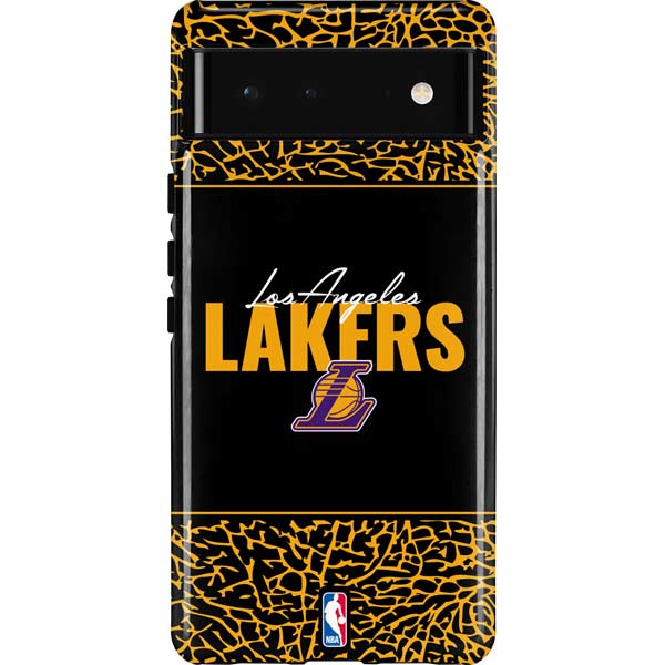 NBA Los Angeles Lakers Elephant Print Pixel Cases