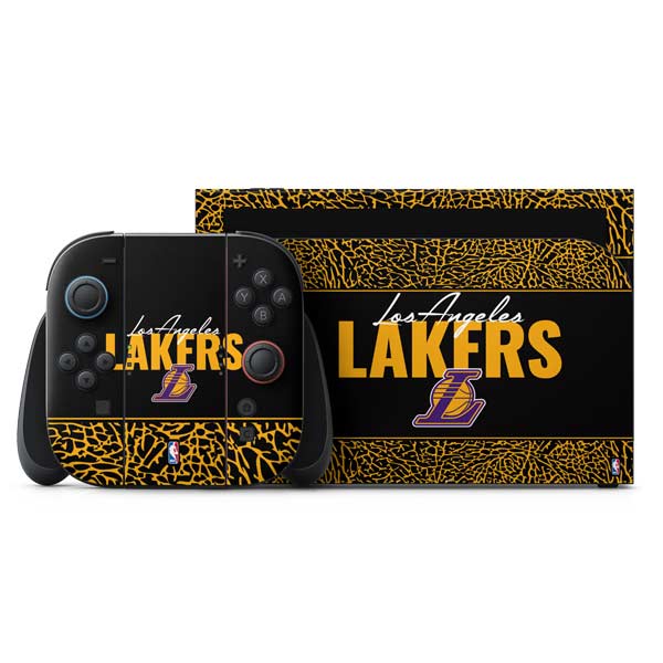 NBA Los Angeles Lakers Elephant Print Nintendo Skins