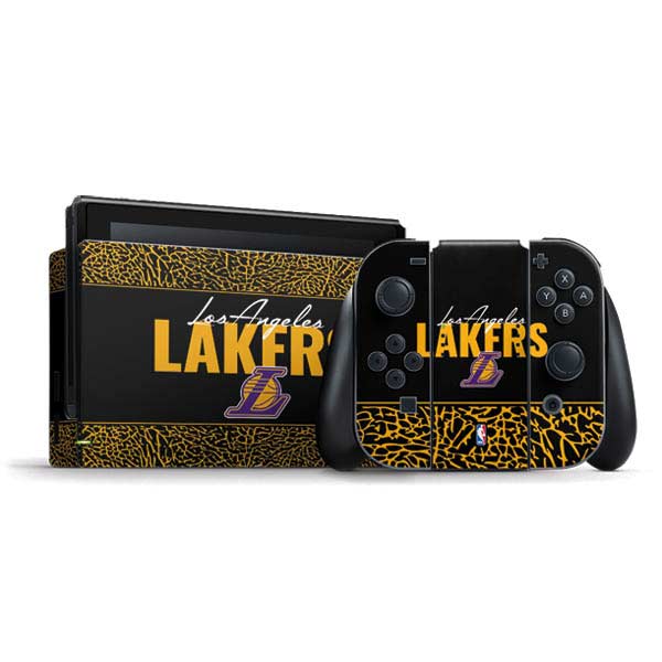 NBA Los Angeles Lakers Elephant Print Nintendo Skins