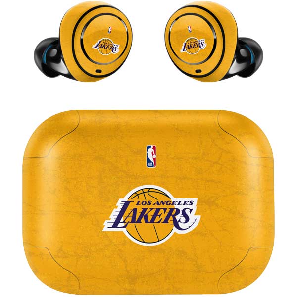NBA Los Angeles Lakers Distressed Amazon Echo Buds Skin