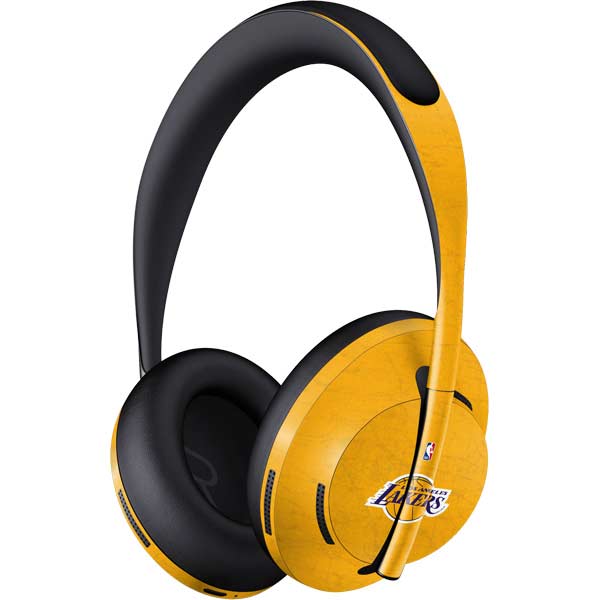 NBA Los Angeles Lakers Distressed Bose Noise Cancelling Headphones 700 Skin
