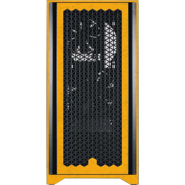 NBA Los Angeles Lakers Distressed Corsair 4000D Tempered Glass Mid-Tower ATX Case Skin