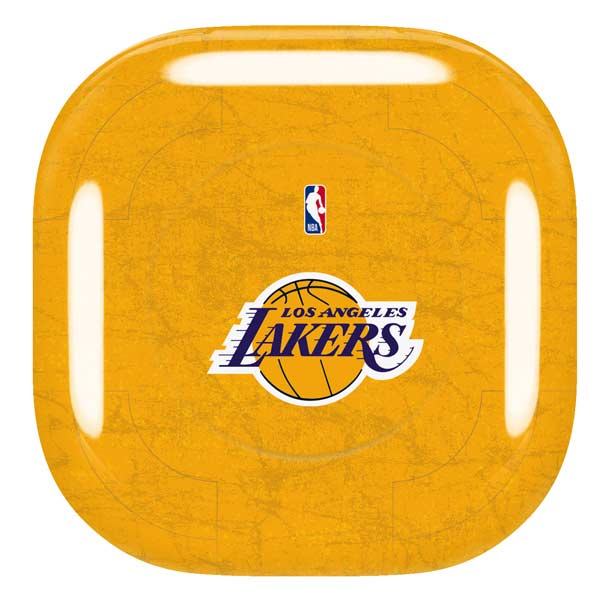 NBA Los Angeles Lakers Distressed Galaxy Buds Live Skin