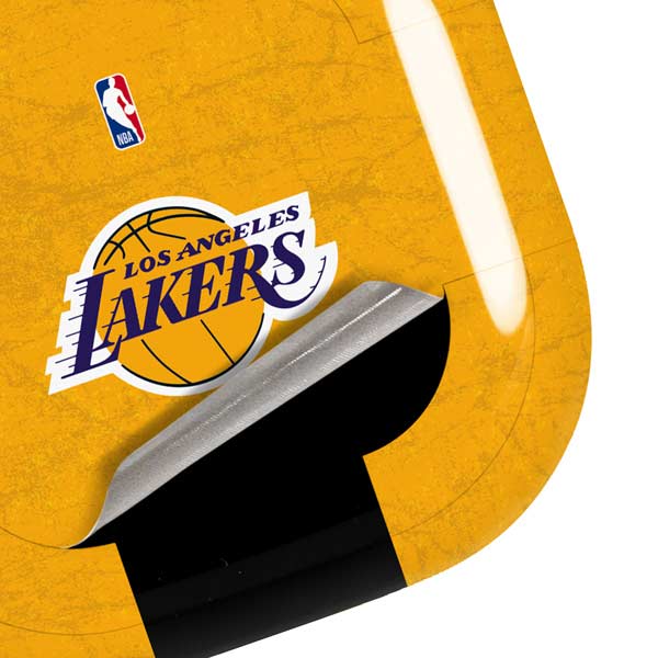 NBA Los Angeles Lakers Distressed Galaxy Buds Live Skin