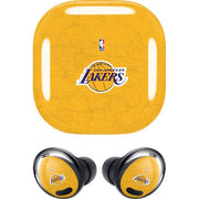 NBA Los Angeles Lakers Distressed Galaxy Buds Pro Skin