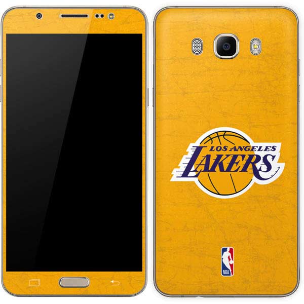 NBA Los Angeles Lakers Distressed Galaxy J7 Skin