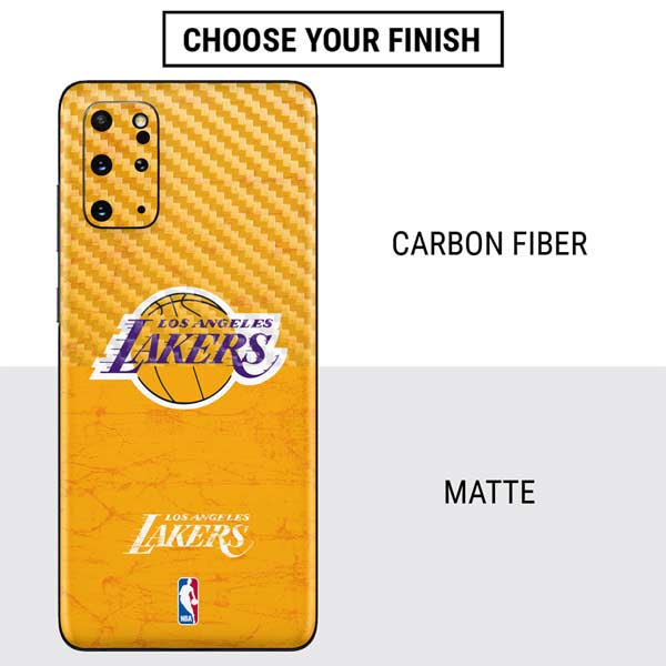 NBA Los Angeles Lakers Distressed Galaxy S20 Plus Skin